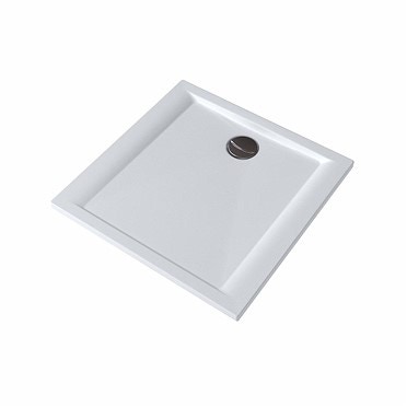 Immagine di Pozzi Ginori Bianco piatto doccia quadrato 80x80, bianco 60082000