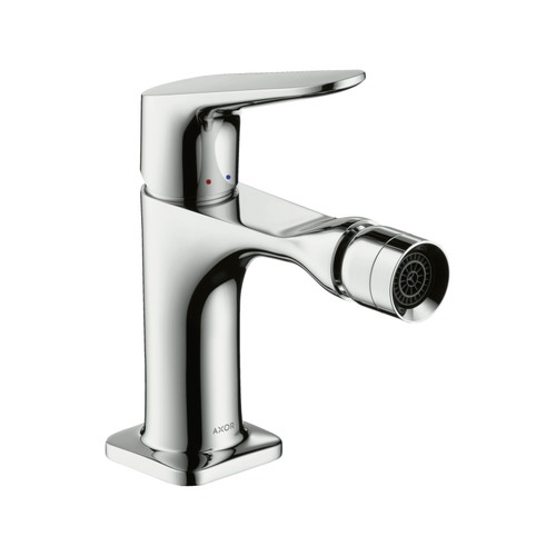 Immagine di Axor CITTERIO M set rubinetteria con miscelatore lavabo con scarico e miscelatore bidet con scarico, finitura cromo SETCITM001