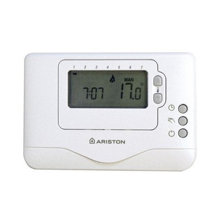 Immagine di Ariston Cronotermostato on-off senza fili (ricevitore incluso) con programmazione giornaliera e settimanale 3318591