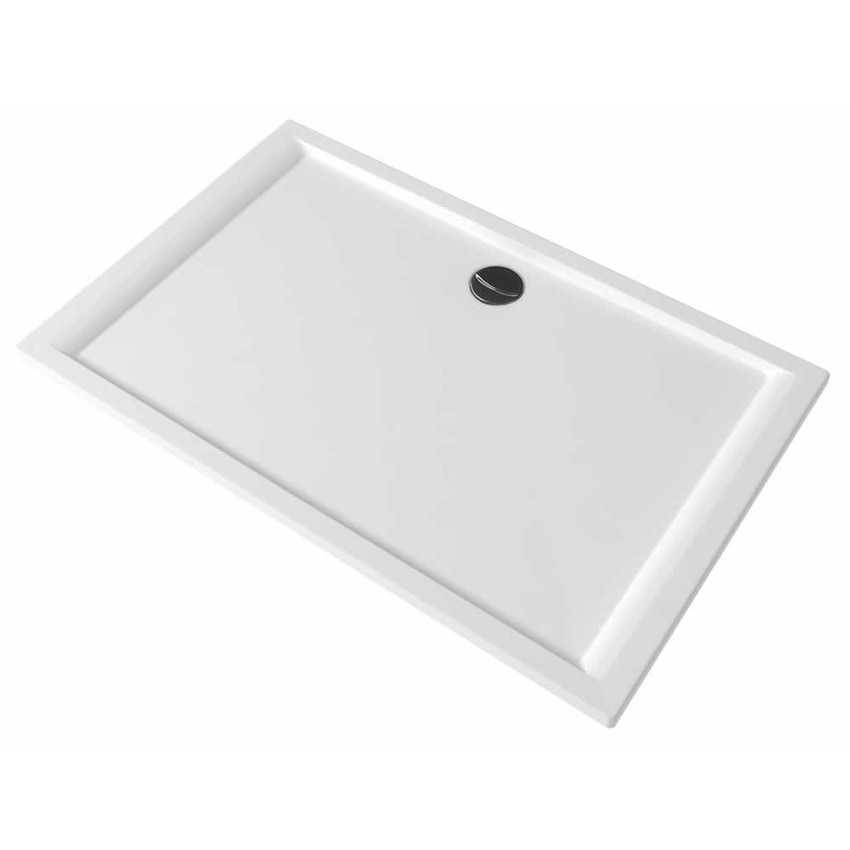 Immagine di Pozzi Ginori Bianco piatto doccia rettangolare 140x90, bianco 60088000