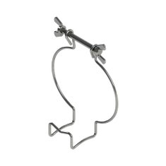 Immagine di Ariston Clip di fissaggio anti sfilamento x condotti D 80 (confezione 5 pezzi) 3319498