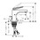 Immagine di Axor CITTERIO miscelatore monocomando lavabo 90, con maniglia a leva e salterello, finitura cromo 39022000