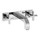 Axor CITTERIO rubinetteria 3 fori lavabo, ad incasso a parete, con bocca d'erogazione 22,6 cm, maniglie a croce e piastrine, finitura cromo 39144000