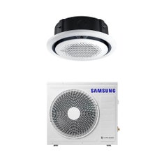 Immagine di Samsung CASSETTA 360° R32 Climatizzatore a cassetta monosplit inverter | unità esterna 7.1 kW unità interna 24000 BTU AC071RXADKG/EU+AC071RN4PKG/EU