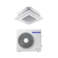 Immagine di Samsung CASSETTA 4 VIE MINI WINDFREE Climatizzatore a cassetta monosplit inverter | unità esterna 6.8 kW unità interna 24000 BTU AC071RXADKG/EU+AC071RNNDKG/EU