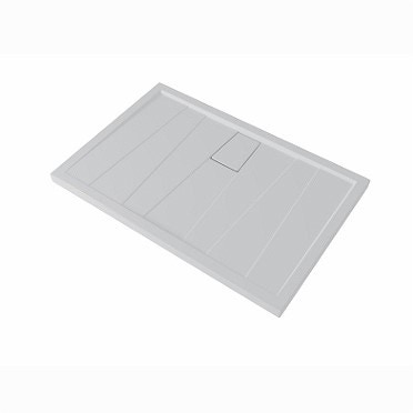 Immagine di Pozzi Ginori Graffio piatto doccia rettangolare 90x70, bianco 60060000