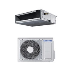 Immagine di Samsung CANALIZZABILE MEDIA PREVALENZA R32 Climatizzatore canalizzabile monosplit inverter | unità esterna 3.5 kW unità interna 12000 BTU AC035RXADKG/EU+AC035RNMDKG/EU