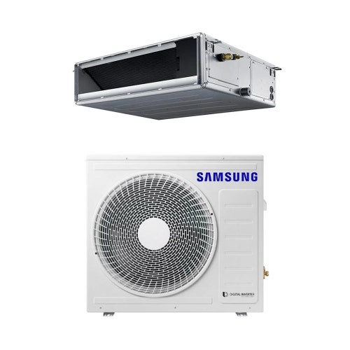 Immagine di Samsung CANALIZZABILE MEDIA PREVALENZA Climatizzatore canalizzabile monosplit inverter | unità esterna 6.8 kW unità interna 24000 BTU AC071RXADKG/EU+AC071RNMDKG/EU