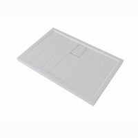 Immagine di Pozzi Ginori Graffio piatto doccia rettangolare 100x80, bianco 60061000