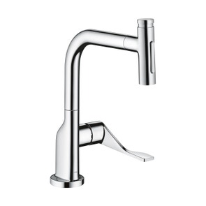 Immagine di Axor CITTERIO miscelatore cucina monocomando, Select 230, 2 jet con doccetta estraibile e sBox, finitura cromo 39862000