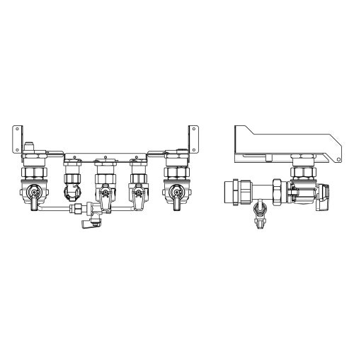 Immagine di Ariston Connessioni idrauliche HYBRID 3319225