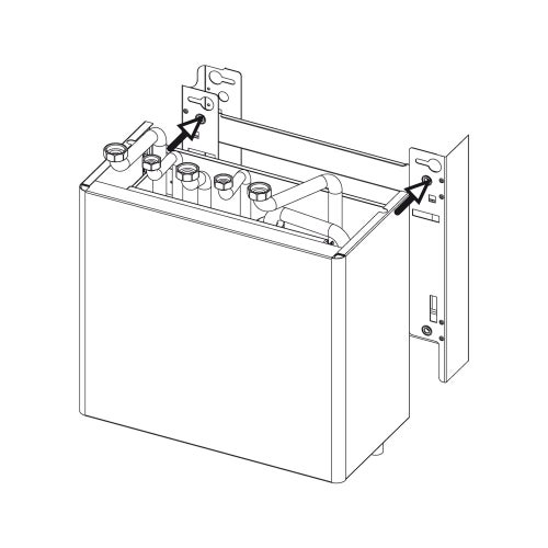 Immagine di Ariston Controtelaio modulo ibrido per distanziamento dalla parete 3319228