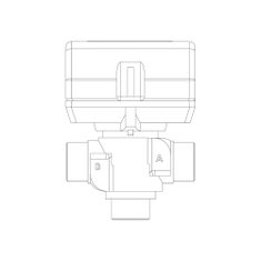 Immagine di Ariston Valvola a 3 vie compatibile sia con i sistemi caldo/freddo che ACS 3078156