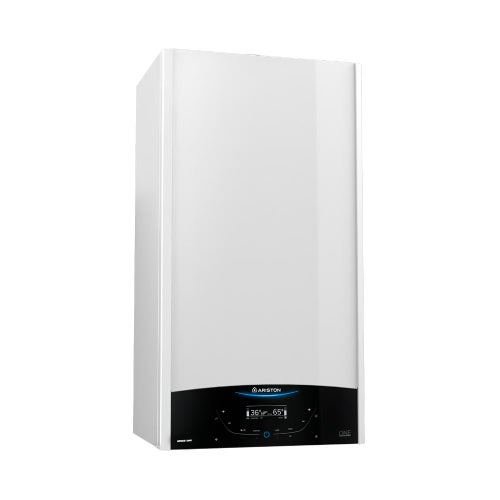 Immagine di Ariston GENUS ONE HYBRID FLEX NET 30/9 Sistema ibrido compatto composto da pompa di calore integrata con caldaia a condensazione, per riscaldamento, raffrescamento e produzione di ACS con bollitore 180 litri 3301793