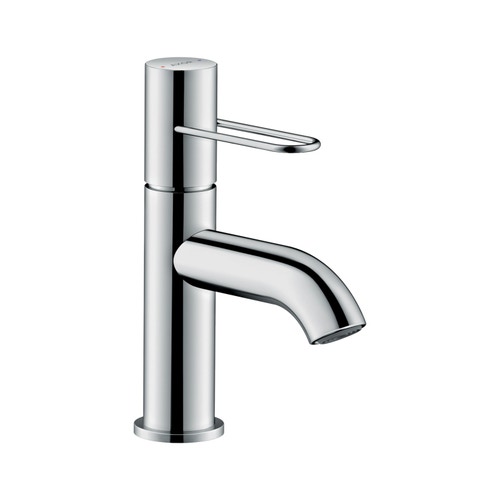 Immagine di Axor UNO miscelatore monocomando lavabo 70, con maniglia a staffa e set di scarico, finitura cromo 38021000