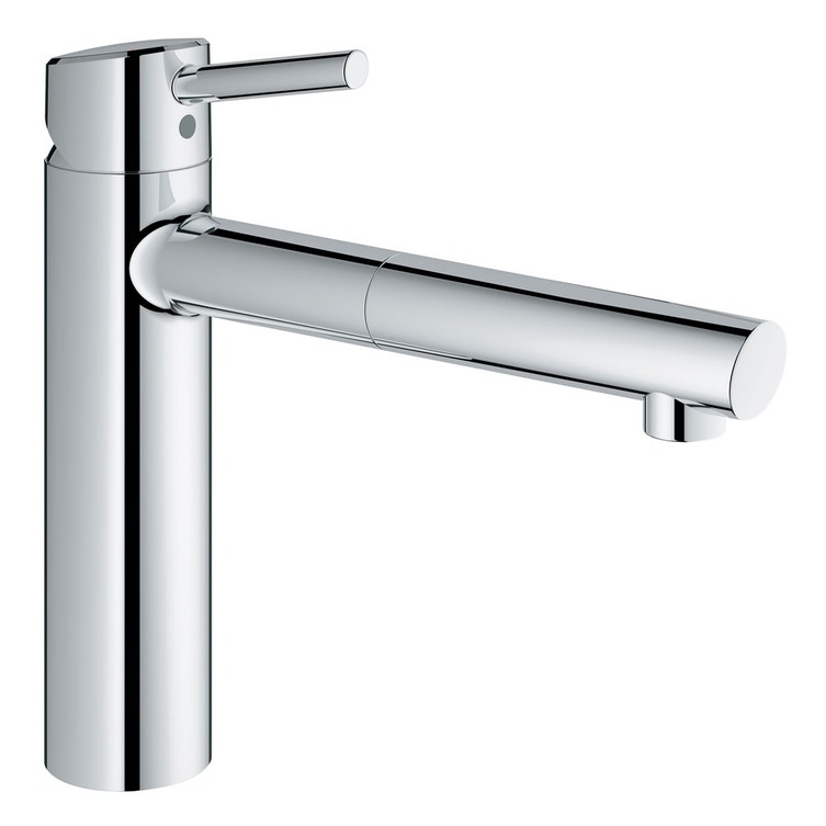 Miscelatore Lavabo Con Doccetta Estraibile Grohe.Grohe 31129001 Concetto Miscelatore Monocomando Lavello Con Doccetta Estraibile Finitura Cromo Prezzi E Offerte Su Tavolla Com