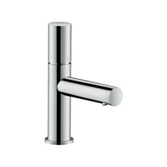 Immagine di Axor UNO miscelatore monocomando lavabo 80, con maniglia zero e set di scarico, finitura cromo 45005000