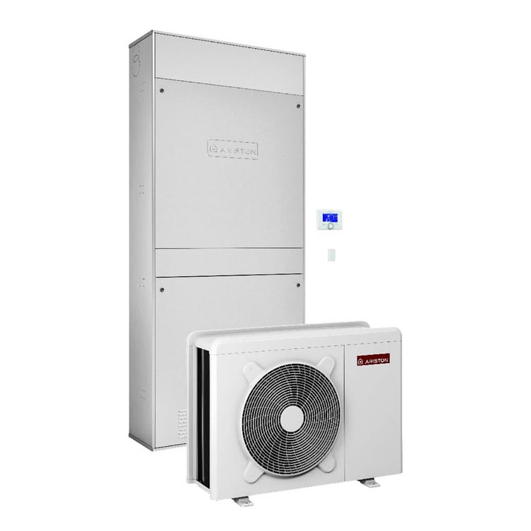Ariston GENUS ONE HYBRID FLEX IN NET 25/7 Sistema ibrido a incasso composto da pompa di calore integrata con caldaia a condensazione, per riscaldamento, raffrescamento e produzione di ACS con bollitore 150 litri 3301478