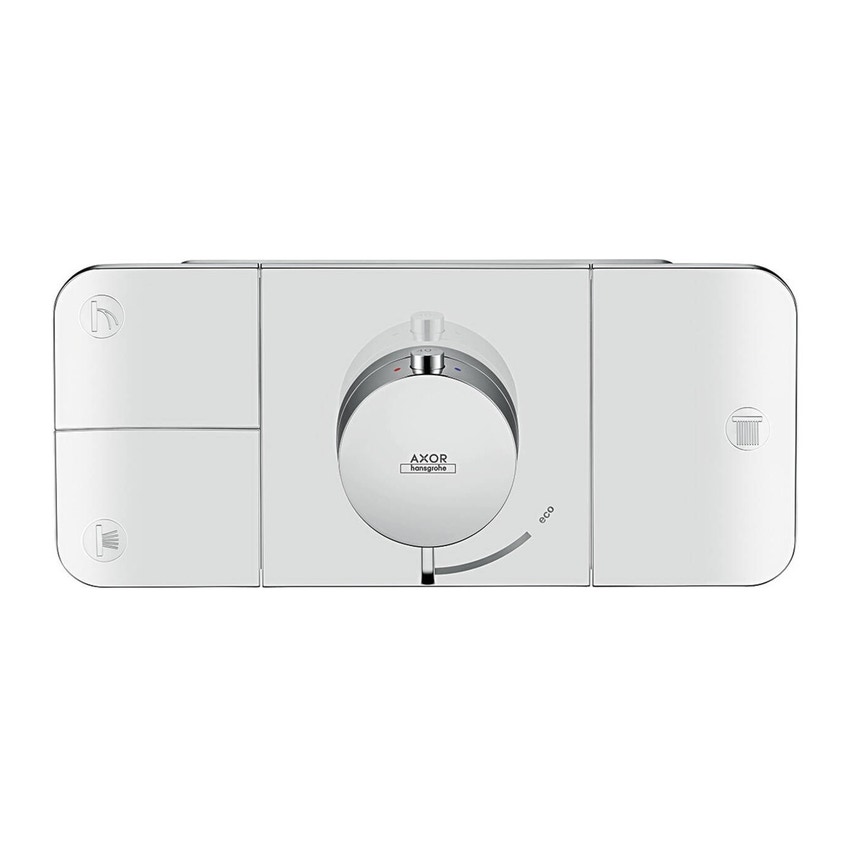 Immagine di Axor ONE modulo termostatico, ad incasso, per 3 utenze, finitura cromo 45713000