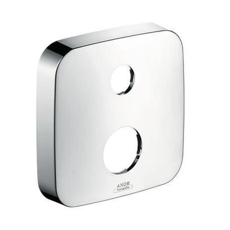 Immagine di Axor Placca distanziale arrotondata 2 fori, finitura cromo 14972000