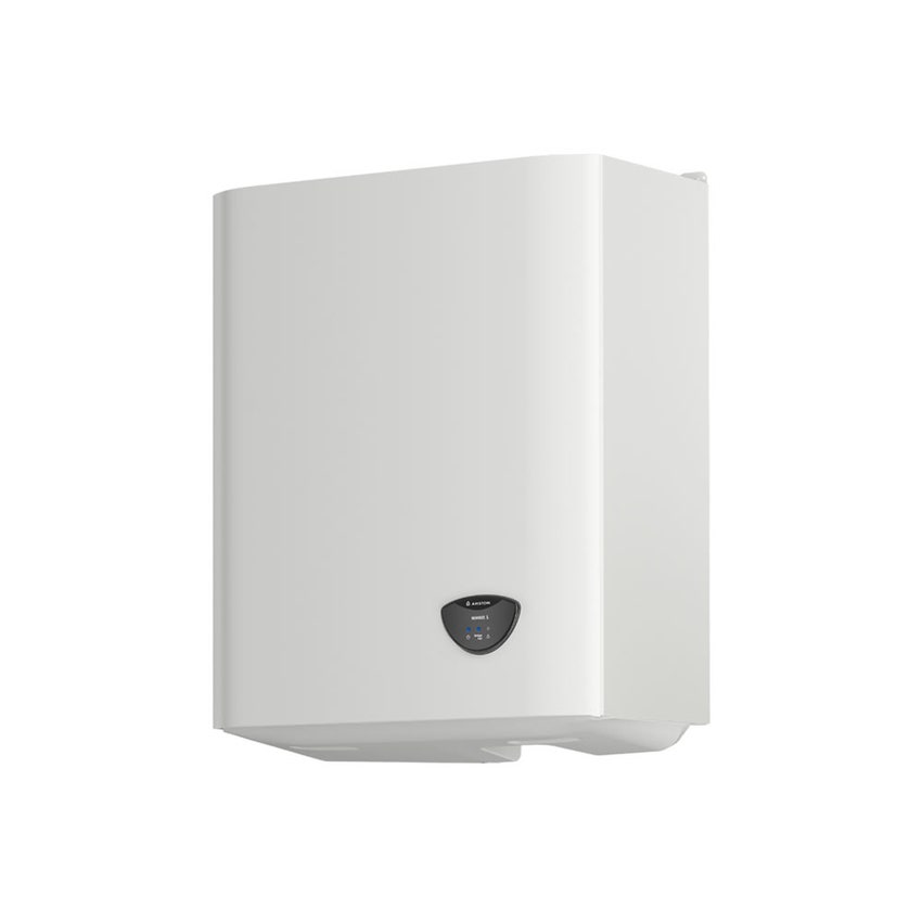 Immagine di Ariston NIMBUS FLEX S NET 110 T Pompa di calore inverter split aria/acqua trifase per riscaldamento, raffrescamento e produzione di ACS con bollitore 180 litri 3300923