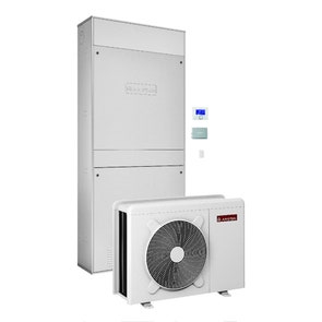 Immagine di Ariston NIMBUS M FLEX IN NET 70 Pompa di calore ad incasso inverter monoblocco aria/acqua per riscaldamento, raffrescamento e produzione di ACS con bollitore 150 litri integrato 3301488