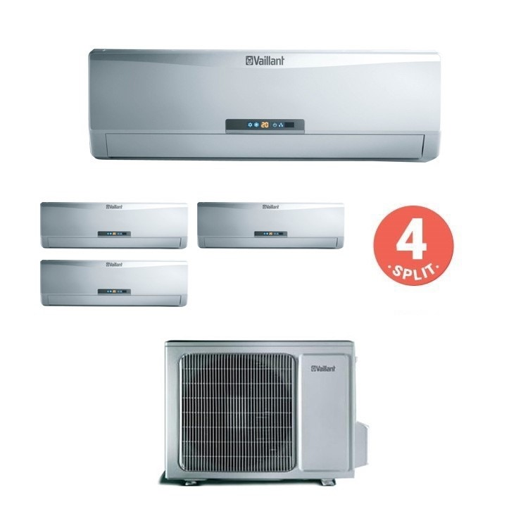 Immagine di Vaillant climaVAIR Climatizzatore quadri split 0010015056+3x0010015055+0010014963 9+9+9+12 BTU