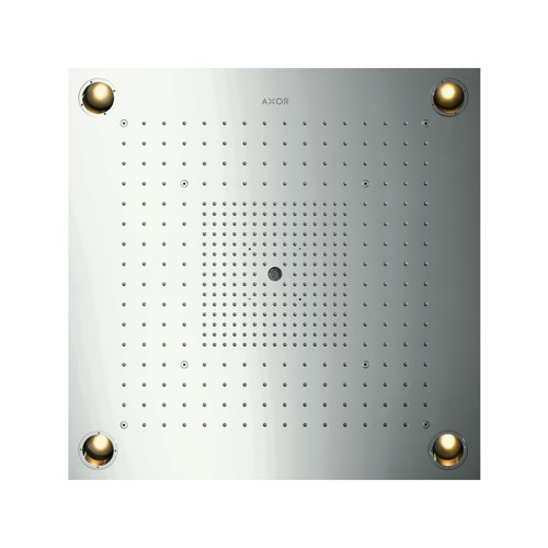Immagine di Axor SHOWERSOLUTIONS ShowerHeaven 720/720, 3 jet, con illuminazione, finitura acciaio optic 10627800