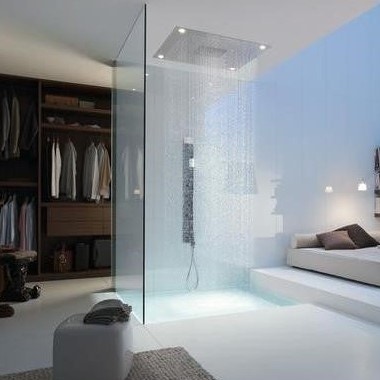 Immagine di Axor SHOWERSOLUTIONS modulo termostatico 360/120, ad incasso, per 3 utenze, Square, finitura cromo 10751000