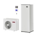 Immagine di Ariston NIMBUS COMPACT M NET 40 Pompa di calore inverter monoblocco aria/acqua per riscaldamento, raffrescamento e produzione di ACS con bollitore da 180 litri integrato - 1 zona 3301158