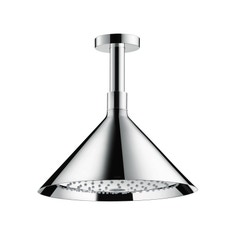 Immagine di Axor SHOWERS Front soffione doccia 240, 2 jet, con fissaggio a soffitto, finitura cromo 26022000