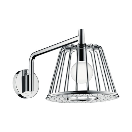 Immagine di Axor LAMPSHOWER Nendo lampshower 275, 1 jet, con braccio doccia, finitura cromo 26031000