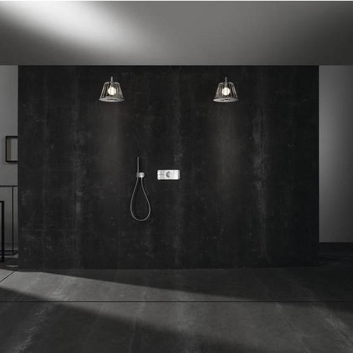 Immagine di Axor LAMPSHOWER Nendo lampshower 275, 1 jet, con braccio doccia, finitura cromo 26031000