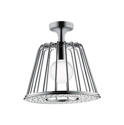 Immagine di Axor LAMPSHOWER Nendo lampshower 275, 1 jet, con fissaggio a soffitto, finitura cromo 26032000