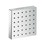 Immagine di Axor SHOWERSOLUTIONS modulo doccia 120/120, ad incasso, Square, finitura cromo 28491000