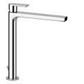 Immagine di Gessi VIA MANZONI miscelatore lavabo H.30 cm, con scarico e flessibili di collegamento, finitura cromo 38603#031