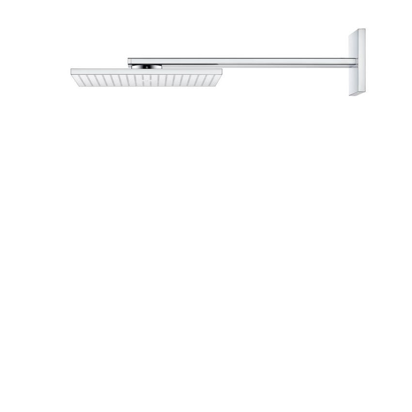 Immagine di Axor SHOWERSOLUTIONS soffione doccia 300/300, 1 jet, con braccio doccia, finitura cromo 35314000