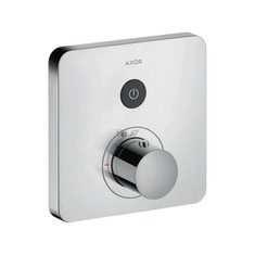 Immagine di Axor SHOWERSELECT miscelatore termostatico, ad incasso, softcube, per 1 utenza, finitura cromo 36705000