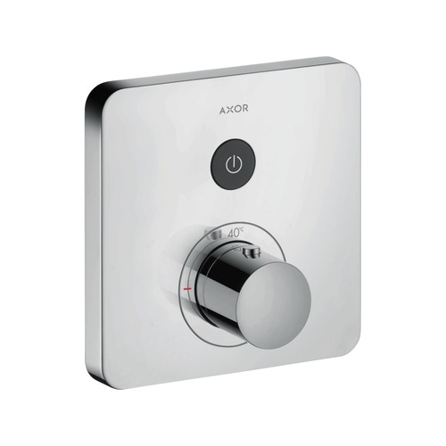 Immagine di Axor SHOWERSELECT miscelatore termostatico, ad incasso, softcube, per 1 utenza, finitura cromo 36705000
