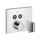 Axor SHOWERSELECT miscelatore termostatico, ad incasso, Square, per 2 utenze, con uscita a muro e porta doccetta, finitura cromo 36712000