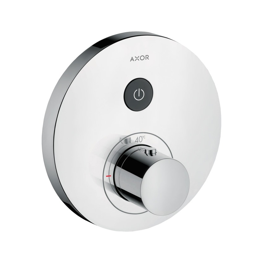 Immagine di Axor SHOWERSELECT miscelatore termostatico, ad incasso, per 1 utenza, Round, finitura cromo 36722000