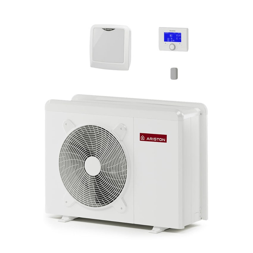 Immagine di Ariston NIMBUS POCKET M NET 70 Pompa di calore inverter monoblocco aria/acqua per riscaldamento e raffrescamento - 1 zona 3301186