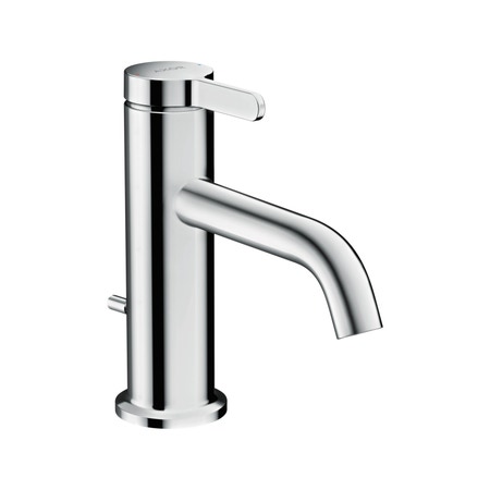 Immagine di Axor ONE miscelatore monocomando lavabo 70, con maniglia a leva e salterello, finitura cromo 48000000