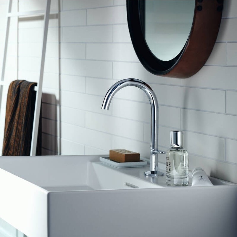 Immagine di Axor ONE miscelatore lavabo Select 170, senza salterello, finitura cromo 48020000