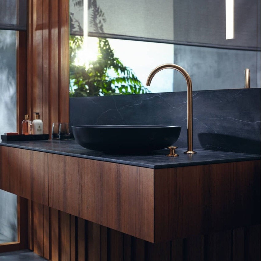 Immagine di Axor ONE miscelatore lavabo 260, 2 fori, Select, senza salterello, finitura cromo 48060000