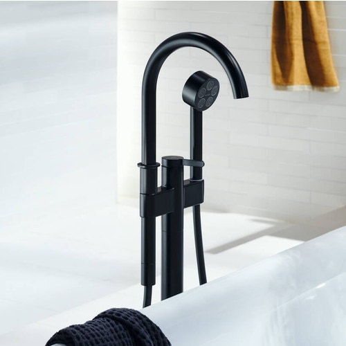 Immagine di Axor ONE miscelatore monocomando per vasca, a pavimento, finitura cromo 48440000