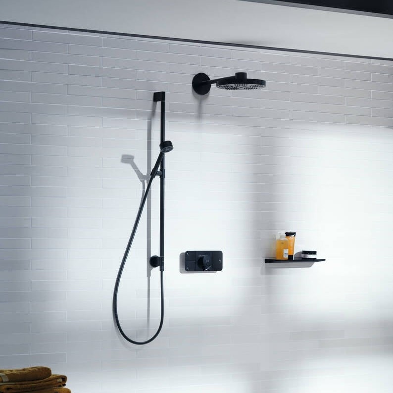 Immagine di Axor ONE soffione doccia 280, 2 jet, con braccio doccia, finitura cromo 48492000