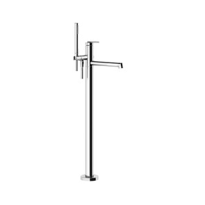 Immagine di Gessi INGRANAGGIO miscelatore vasca da terra, finitura cromo 63528#031