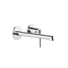 Immagine di Gessi INGRANAGGIO miscelatore lavabo, a parete, P.21 cm, senza scarico e senza corpo incasso, finitura cromo 63583#031