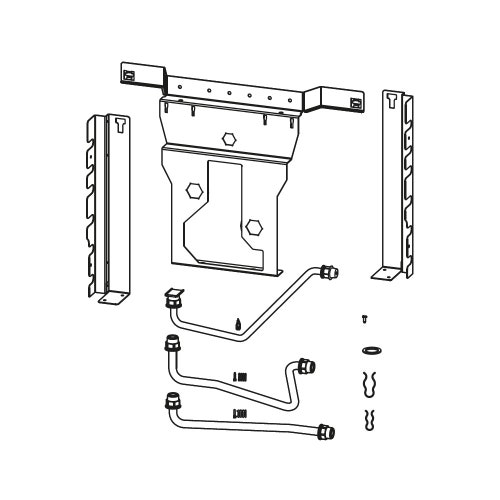 Immagine di Bosch CS35 Kit per installazione semplificata (necessario in caso di utilizzo di CS10, CS33 o CS17) 7738112830